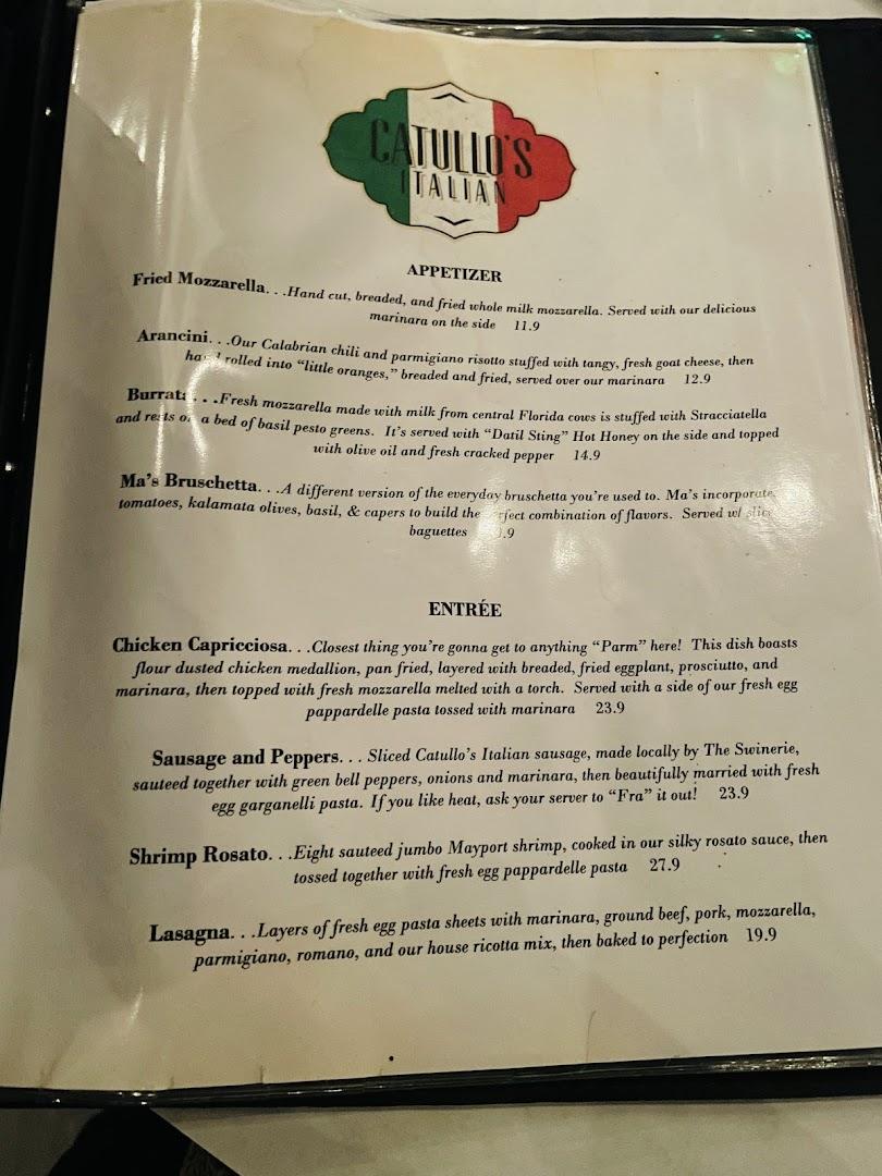 Catullo's Italian Nocatee